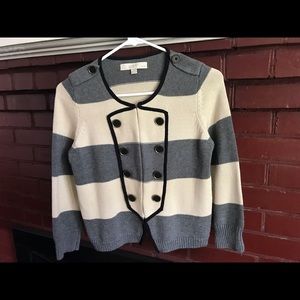 LAST CHANCE-LOFT sweater with 3/4 sleeve